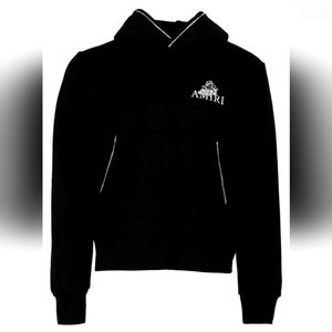 Amiri Cherub Crystal embellish hoodie